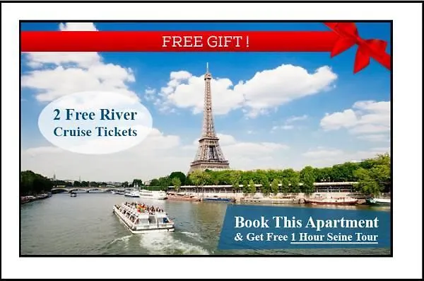 Two Bedroom Luxury Apartment - Balcony With View Of Notre Dame Paris